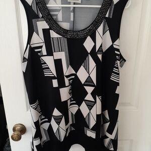 Avenue beaded dress tunic